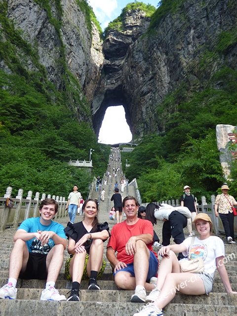 Chris & His Family Visiting Zhangjiajie in July in March 2025 Yangtze China Tour Review