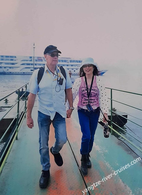 Meng and Richard Cruising with Century Paragon in May 2025 Yangtze China Tour Review