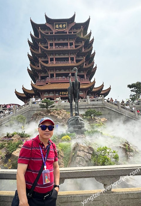 Pey Visiting Wuhan with Century Legend Chongqing Shanghai Yangtze Cruise in March 2025 Yangtze China Tour Review