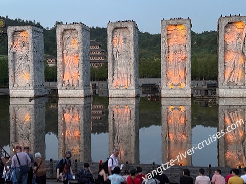 Tomas Enjoying Yangtze Feng Yan San Guo Show in May 2025 Yangtze China Tour Review
