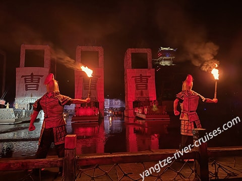 Tomas Enjoying Yangtze Feng Yan San Guo Show in May 2025 Yangtze China Tour Review
