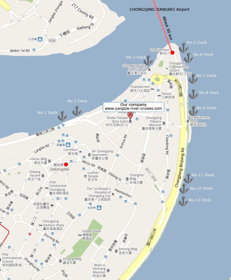 yantian port map