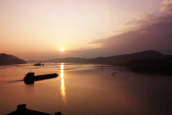 Yangtze River Sunset