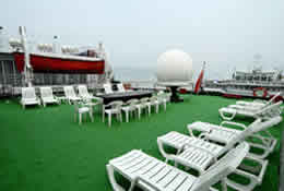 Sun Deck of Blue Whale