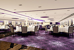 Dining Hall on New Cenrtury Cruises