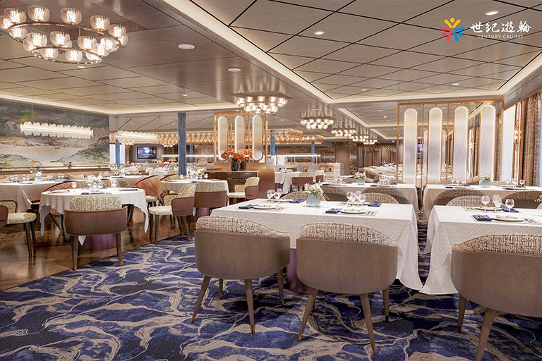 Restaurant on Century Voyage