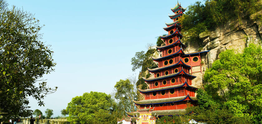 Yangtze River Cruise - Shibaozhai Pagoda