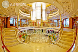 Spacious Lobby on the Brand-new Cruise