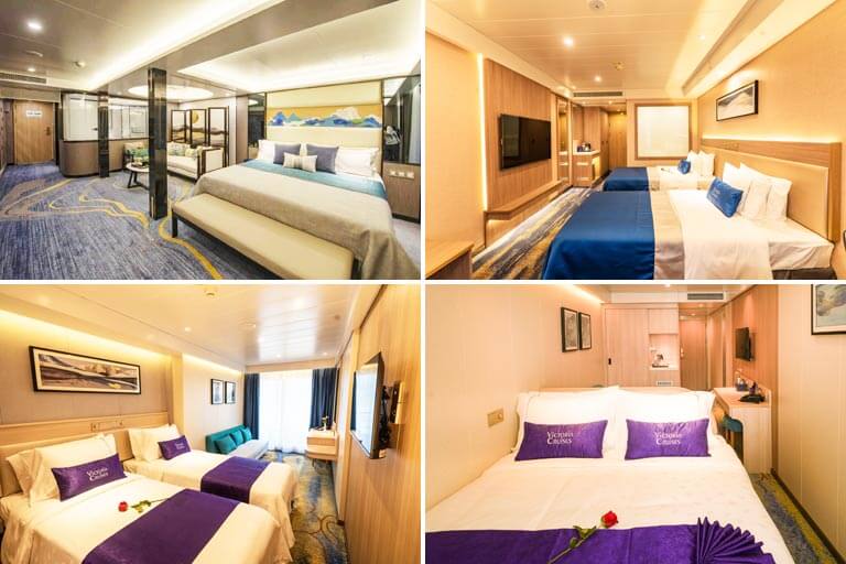 Accommodation on Victoria Sabrina Cruise