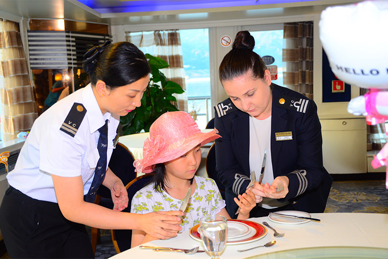 Service on Victoria Cruises