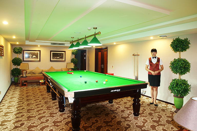 Billiards room on Yangtze Gold Cruises