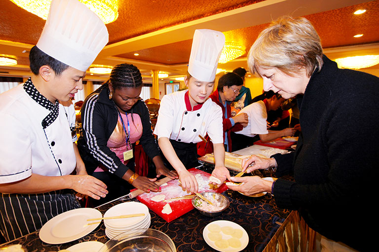 Yangtze Gold 2 - Making Dumplings