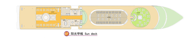 Sun Deck of Yangtze No.2