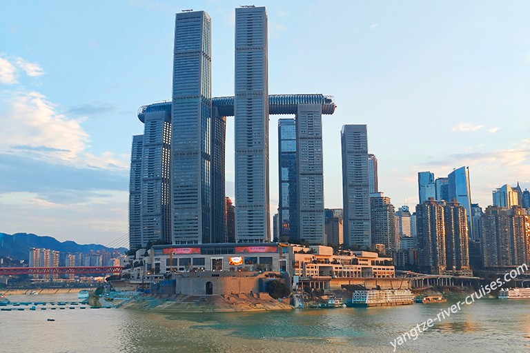 Exterior of Raffles City Chongqing