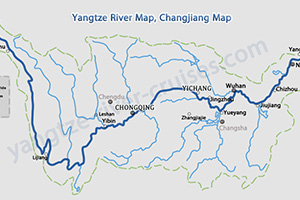Chongqing Yangtze River Map