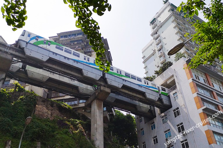 Liziba Station in Chongqing