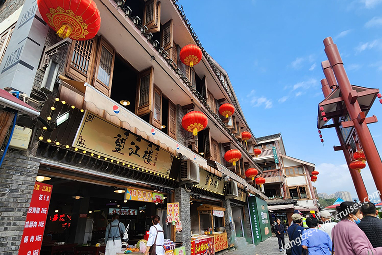 Ciqikou Ancient Town in Chongqing Spring