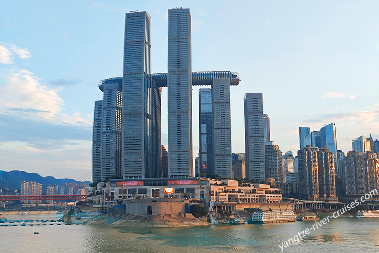 Raffles City Chongqing at Summer Dusk