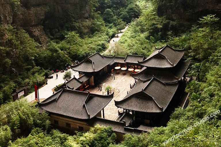 Wulong Karst Geopark in Chongqing Summer