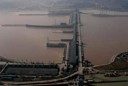 Hydropower station used to be the biggest in China.