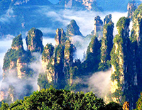 Zhangjiajie Tianzi Mountain