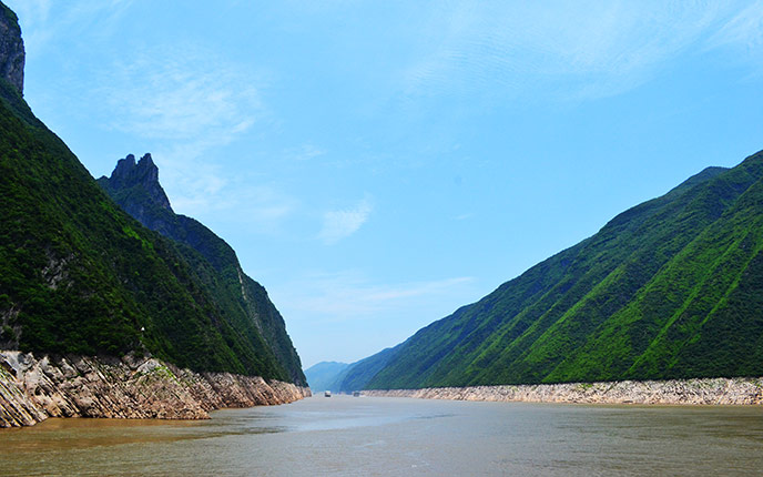 Wu Gorge of Yangtze River