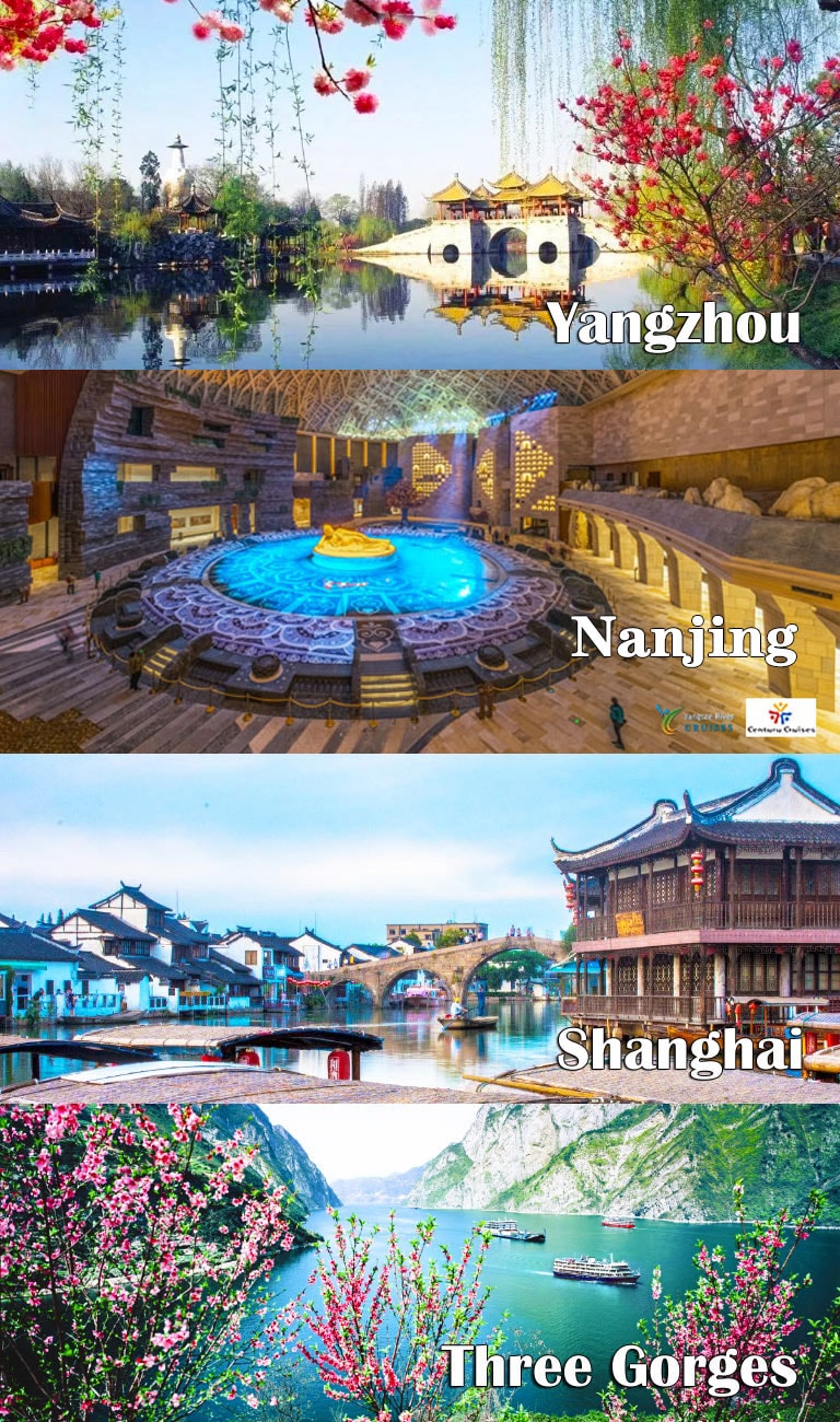 Shanghai to Chongqing Yangtze River Cruise