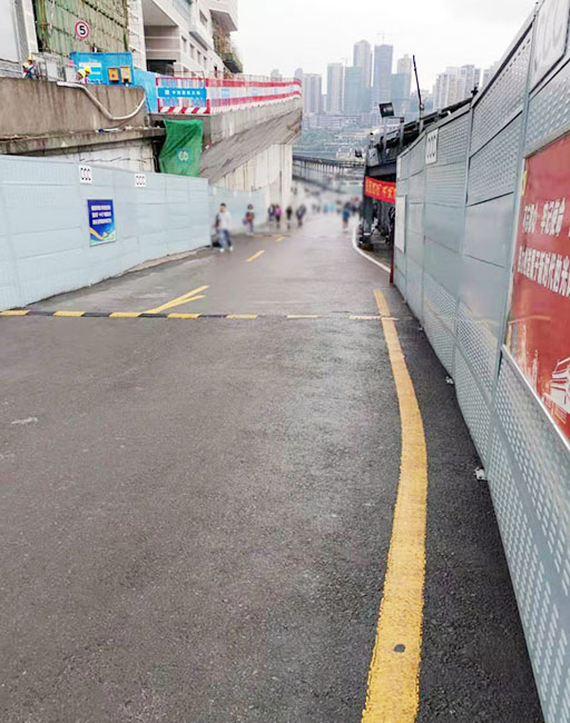 Road Condition in Chaotianmen Dock