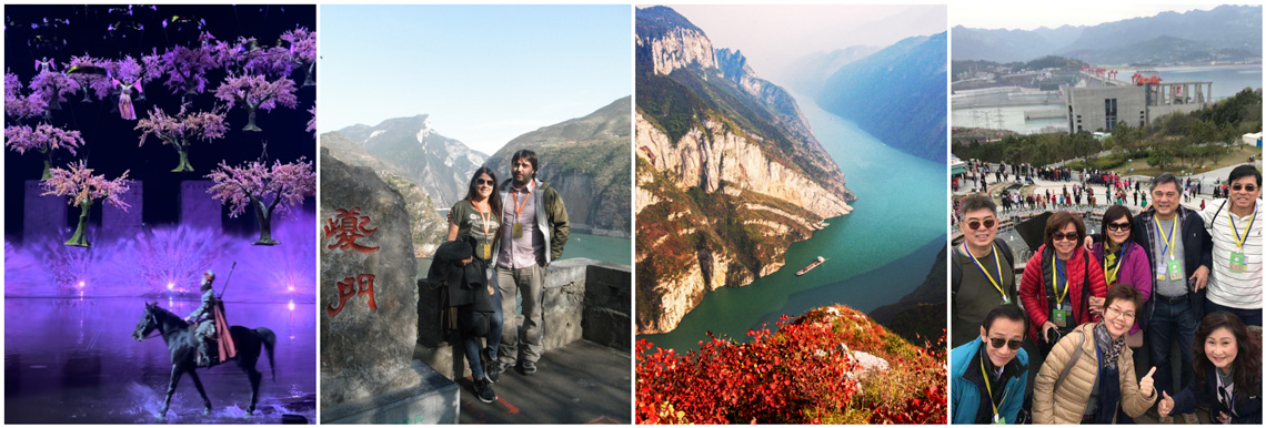 The Gorges Turn Red in Autumn